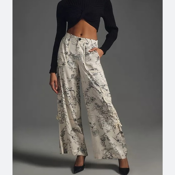 Anthropologie Pants - By Anthropologie Palazzo Utility pants 👖